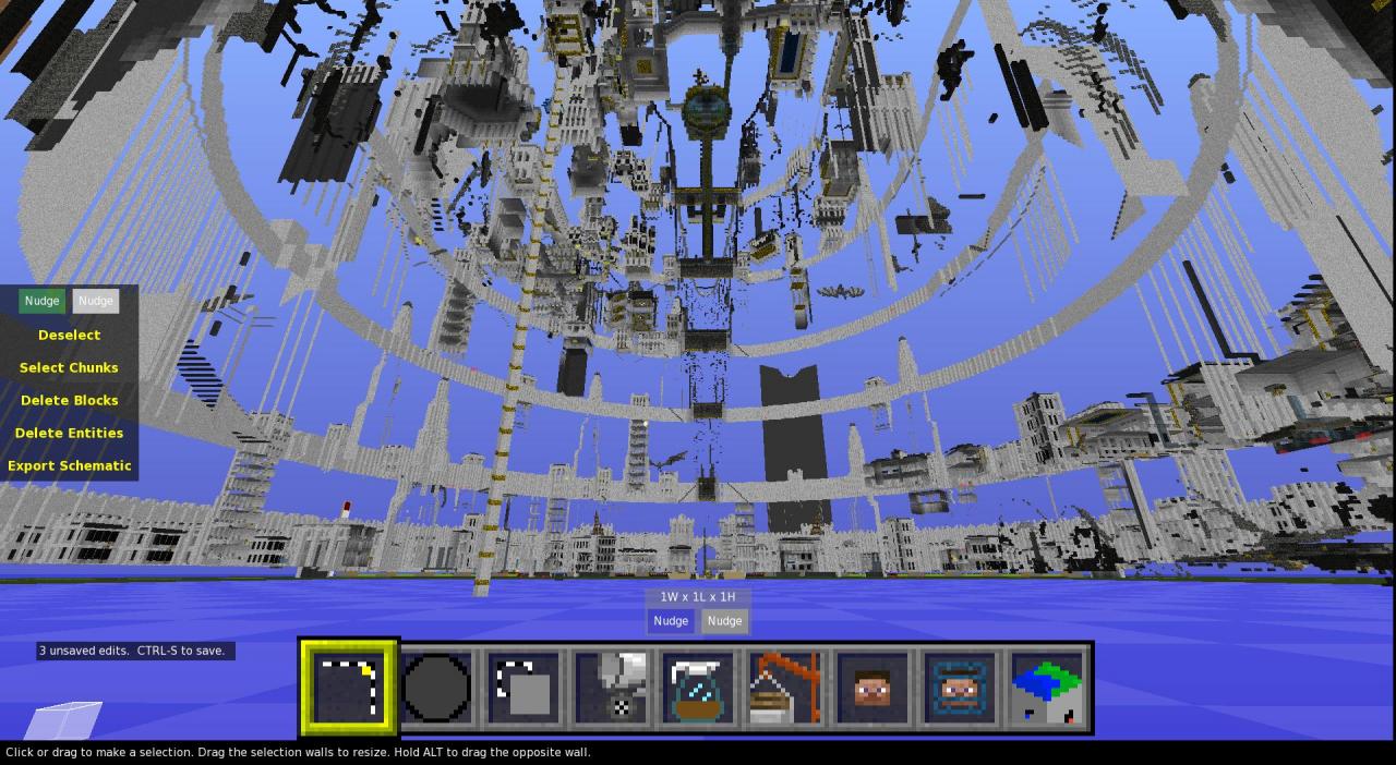 Chaotic view of the innerds...